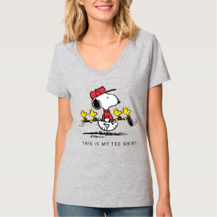 Erdnüsse Snoopy, Woodstock & Friends Golf T-Shirt
