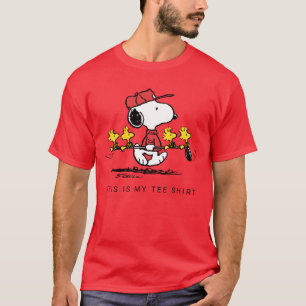 Erdnüsse Snoopy, Woodstock & Friends Golf T-Shirt