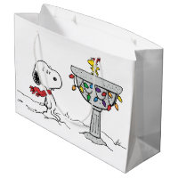 Erdnüsse | Snoopy & Woodstock Gefrorenes Birdbad