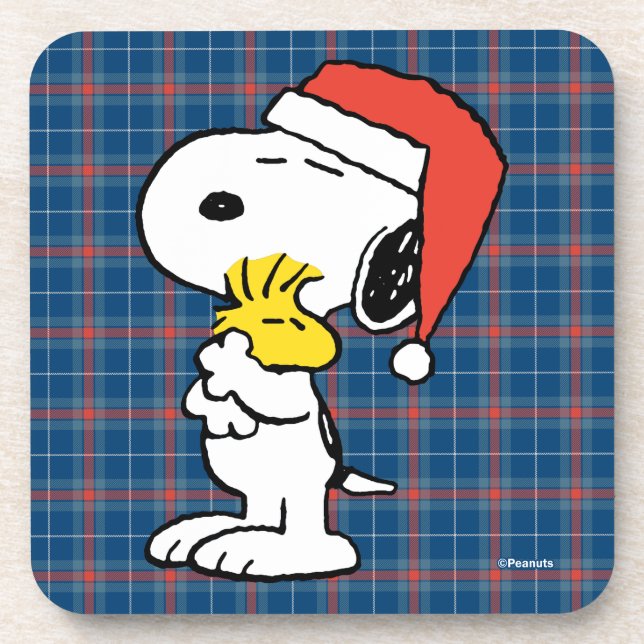 Erdnüsse | Snoopy & Woodstock Getränkeuntersetzer (Vorderseite)