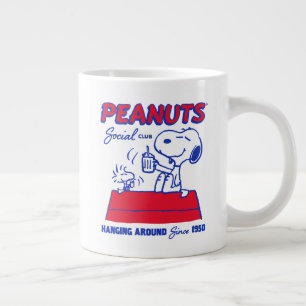 Erdnüsse   Snoopy & Woodstock-Hanglage Jumbo-Tasse
