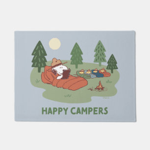 Erdnüsse Snoopy & Woodstock Happy Campers Fußmatte