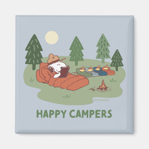 Erdnüsse   Snoopy & Woodstock Happy Campers Magnet