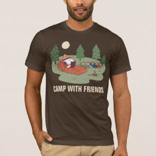 Erdnüsse Snoopy & Woodstock Happy Campers T-Shirt