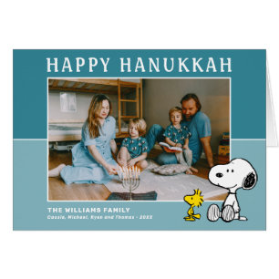 Erdnüsse   Snoopy & Woodstock Happy Hanukkah