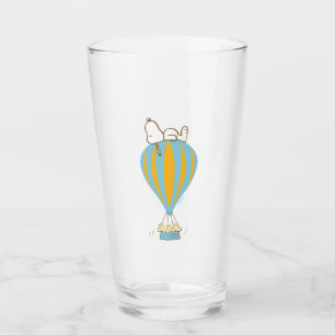Erdnüsse   Snoopy & Woodstock Heißluftballon Glas