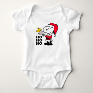 Erdnüsse   Snoopy & Woodstock Ho Ho Ho Baby Strampler