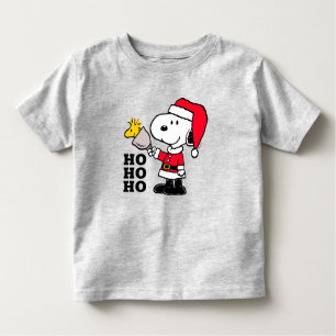 Erdnüsse   Snoopy & Woodstock Ho Ho Ho Kleinkind T-shirt