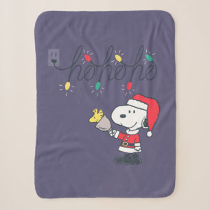 Erdnüsse Snoopy & Woodstock Ho Ho Ho Sherpadecke