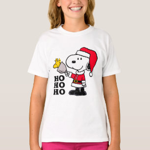 Erdnüsse Snoopy & Woodstock Ho Ho Ho T-Shirt