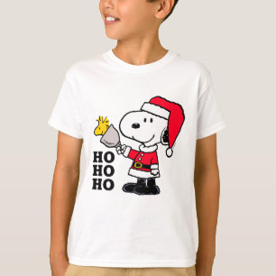 Erdnüsse Snoopy & Woodstock Ho Ho Ho T-Shirt