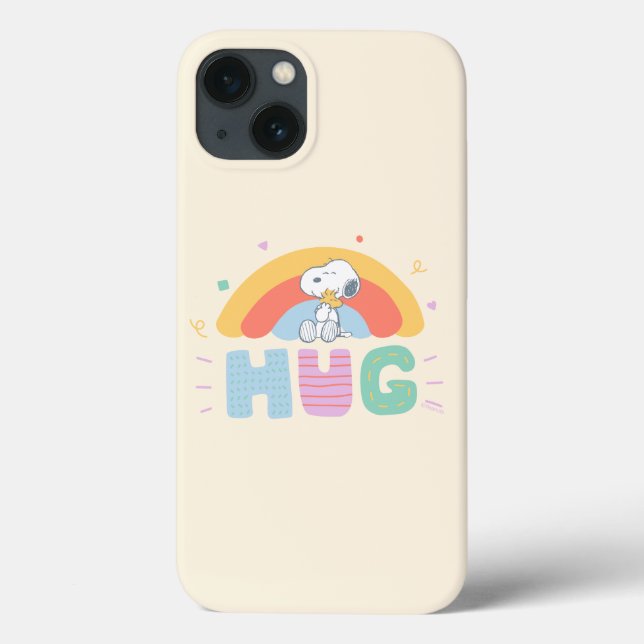 Erdnüsse | Snoopy & Woodstock Hug Case-Mate iPhone Hülle (Rückseite)