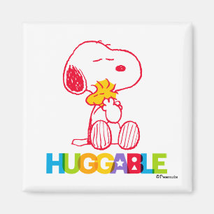 Erdnüsse   Snoopy & Woodstock Huggable Magnet