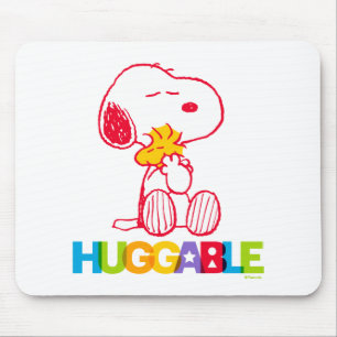 Erdnüsse   Snoopy & Woodstock Huggable Mousepad