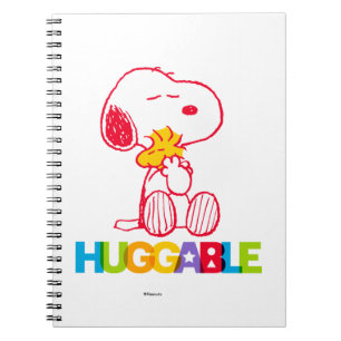 Erdnüsse   Snoopy & Woodstock Huggable Notizblock