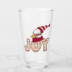 Erdnüsse Snoopy & Woodstock Joy Sled Ride Glas