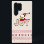 Erdnüsse | Snoopy & Woodstock Joy Sled Ride Samsung Galaxy Hülle<br><div class="desc">Feiern Sie den Urlaub und Ihre Liebe von Erdnüssen mit diesem hässlichen Sweater Weihnachtsdesign mit Snoopy und Woodstock Schlitten in Snoopys Essen Gericht.</div>