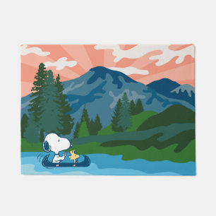 Erdnüsse Snoopy & Woodstock Kanu Fußmatte
