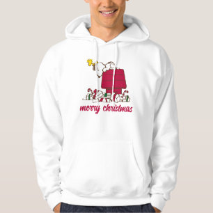 Erdnüsse Snoopy & Woodstock Merry Ugly Sweater Hoodie