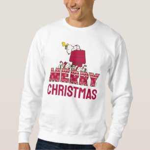 Erdnüsse Snoopy & Woodstock Merry Ugly Sweater Sweatshirt