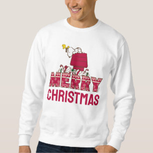 Erdnüsse Snoopy & Woodstock Merry Ugly Sweater Sweatshirt