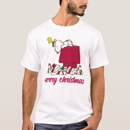 Erdnüsse | Snoopy & Woodstock Merry Ugly Sweater Tri-Blend Shirt