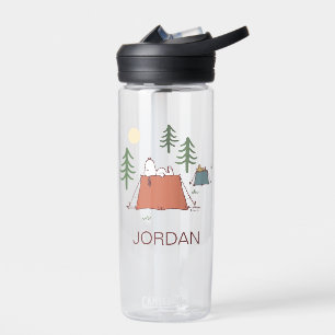 Erdnüsse   Snoopy & Woodstock   Name hinzufügen Trinkflasche