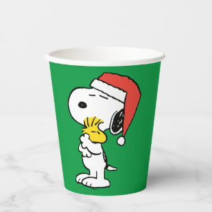 Erdnüsse   Snoopy & Woodstock Pappbecher