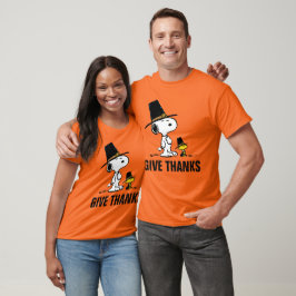 Erdnüsse | Snoopy & Woodstock Pilgrim T-Shirt