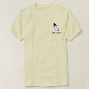 Erdnüsse   Snoopy & Woodstock Pilgrim T-Shirt