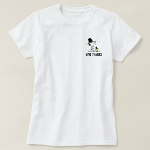 Erdnüsse Snoopy & Woodstock Pilgrim T-Shirt