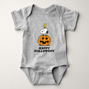 Erdnüsse   Snoopy & Woodstock Pop-up Pumpkin Baby Strampler