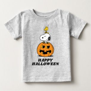 Erdnüsse   Snoopy & Woodstock Pop-up Pumpkin Baby T-shirt