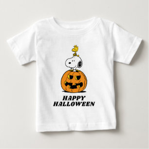 Erdnüsse Snoopy & Woodstock Pop-up Pumpkin Baby T-shirt