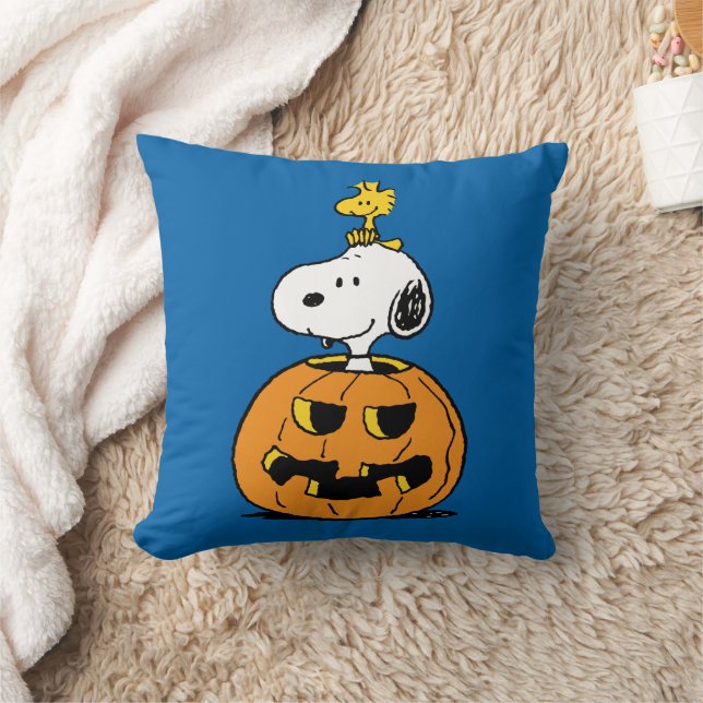 Erdnüsse | Snoopy & Woodstock Pop-up Pumpkin Kissen (Decke)
