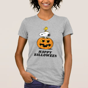 Erdnüsse Snoopy & Woodstock Pop-up Pumpkin T-Shirt