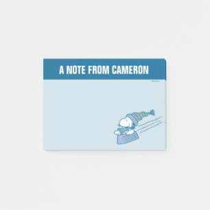 Erdnüsse   Snoopy & Woodstock Post-it Klebezettel