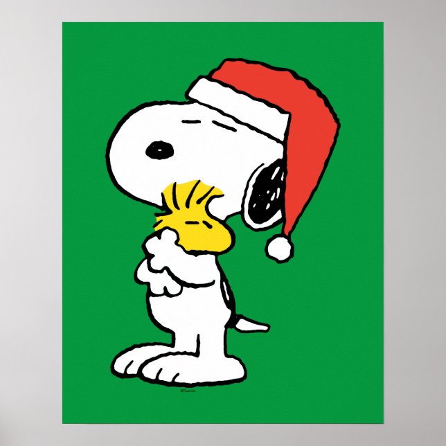 Erdnüsse | Snoopy & Woodstock Poster (Vorne)