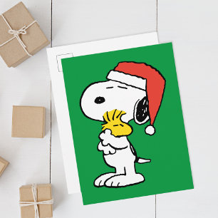 Erdnüsse Snoopy & Woodstock Postkarte