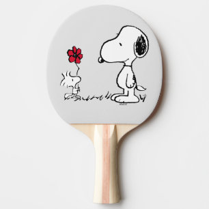 Erdnüsse Snoopy & Woodstock Red & Black Tischtennis Schläger