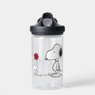 Erdnüsse Snoopy & Woodstock Red & Black Trinkflasche