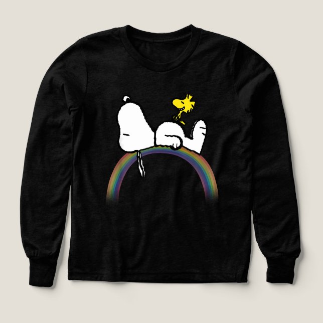 Erdnüsse Snoopy Woodstock Regenbogen (Design Vorderseite)