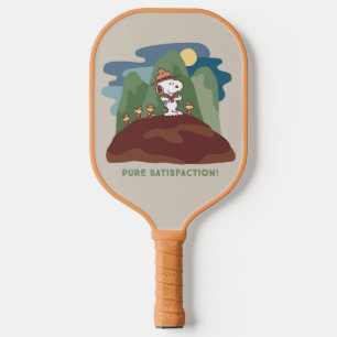 Erdnüsse Snoopy & Woodstock Reine Zufriedenheit Pickleball Schläger