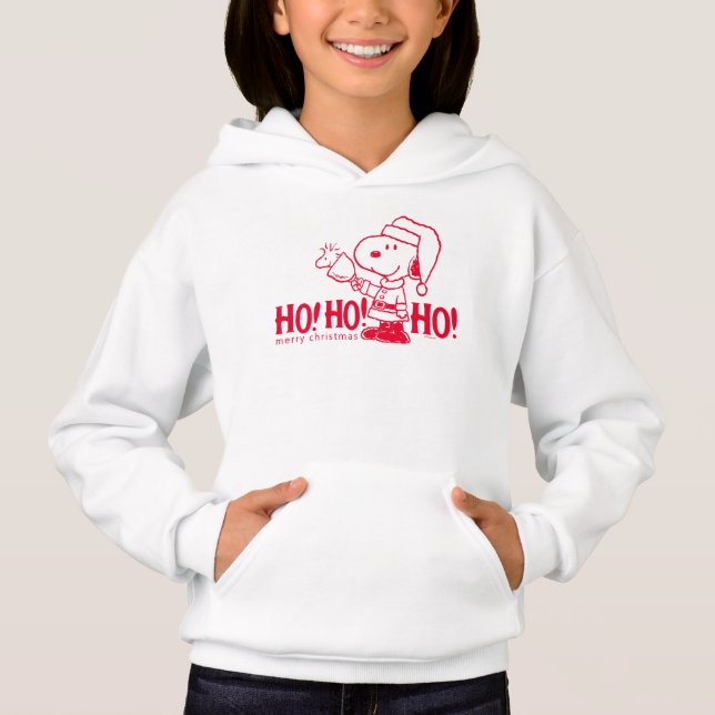Erdnüsse | Snoopy & Woodstock Ringbröle Hoodie (Vorderseite)