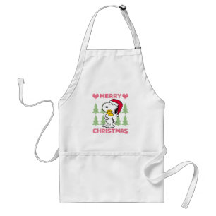 Erdnüsse Snoopy & Woodstock Santa Claus Hug Schürze