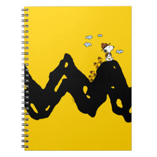 Erdnüsse   Snoopy & Woodstock Scout Truppenwanderu Notizblock