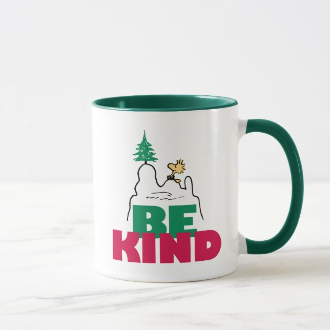 Erdnüsse | Snoopy & Woodstock sind gut Tasse (Rechts)