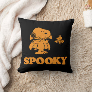 Erdnüsse Snoopy & Woodstock Spooky Kissen