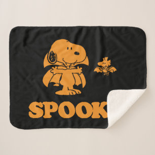 Erdnüsse   Snoopy & Woodstock Spooky Sherpadecke