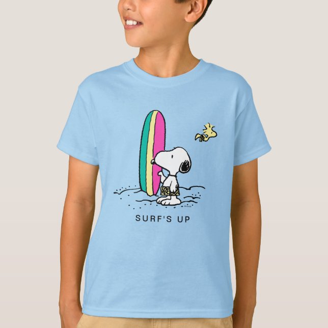 Erdnüsse | Snoopy & Woodstock T-Shirt (Vorderseite)